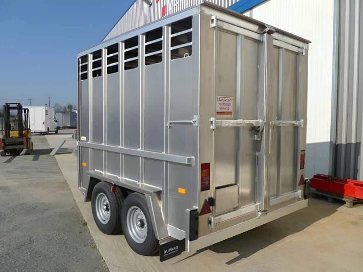 Fabrication de remorques porte engins Basse-Normandie