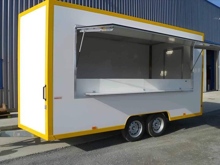 Fabrication de remorques pour cuisson événementielle Basse-Normandie