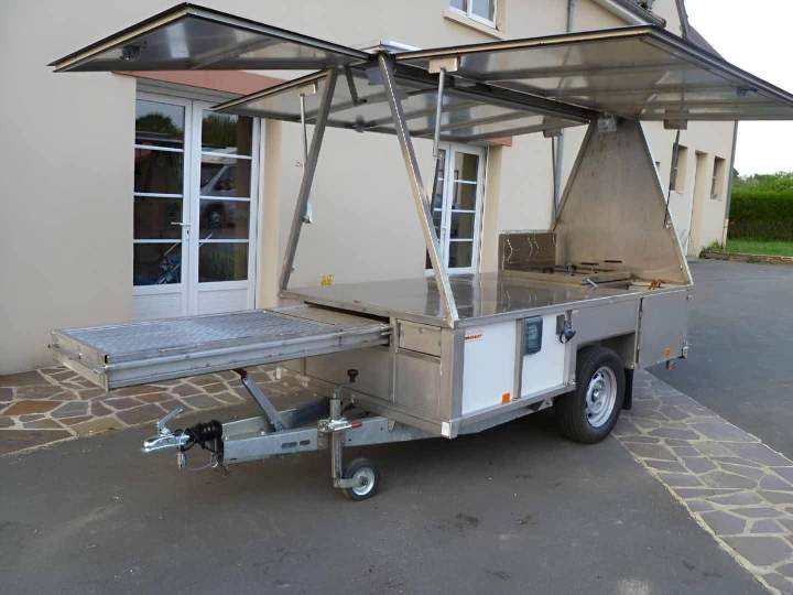 Fabrication de remorques pour traiteurs Basse-Normandie