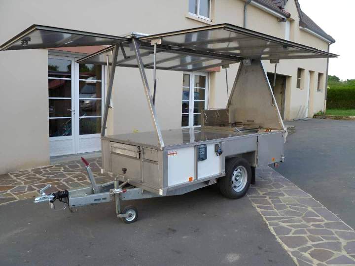 Remorque de cuisson sur mesure Basse-Normandie