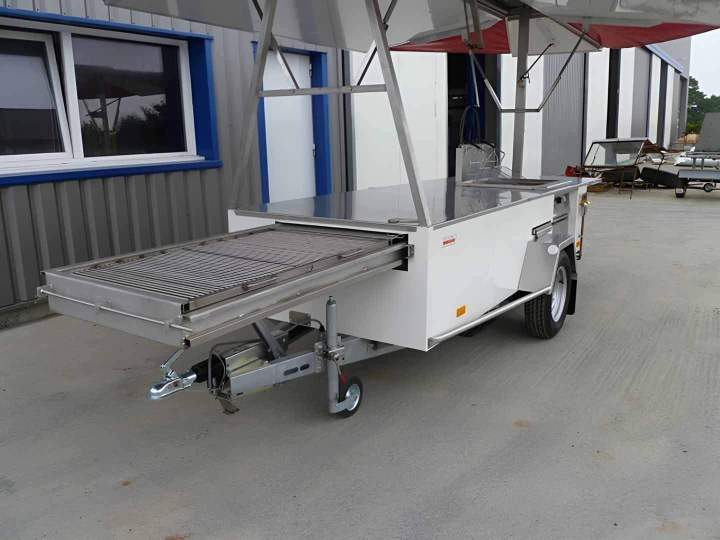 Remorque équipée pour la cuisson Basse-Normandie