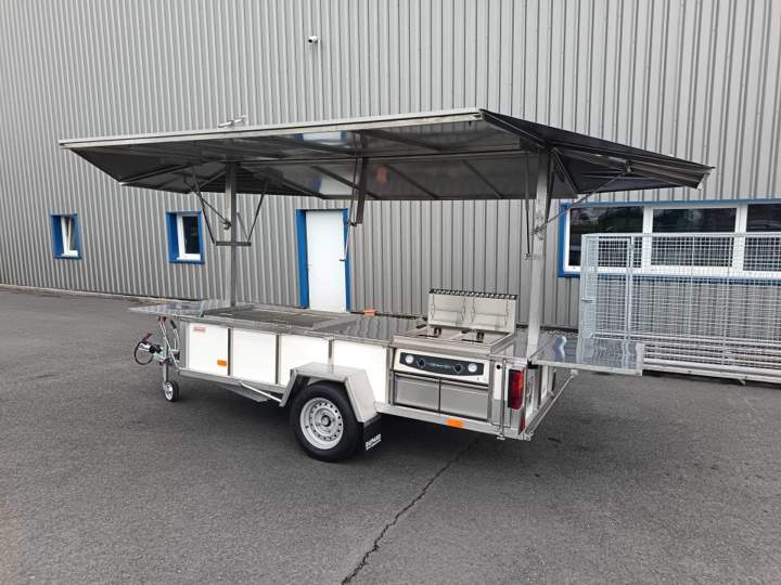 Remorques de marché personnalisées Basse Normandie