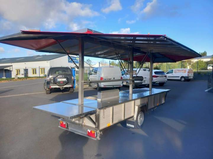 Remorques de marché pour commerçants Basse Normandie