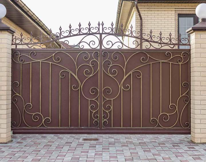 Portail métallique Basse-Normandie